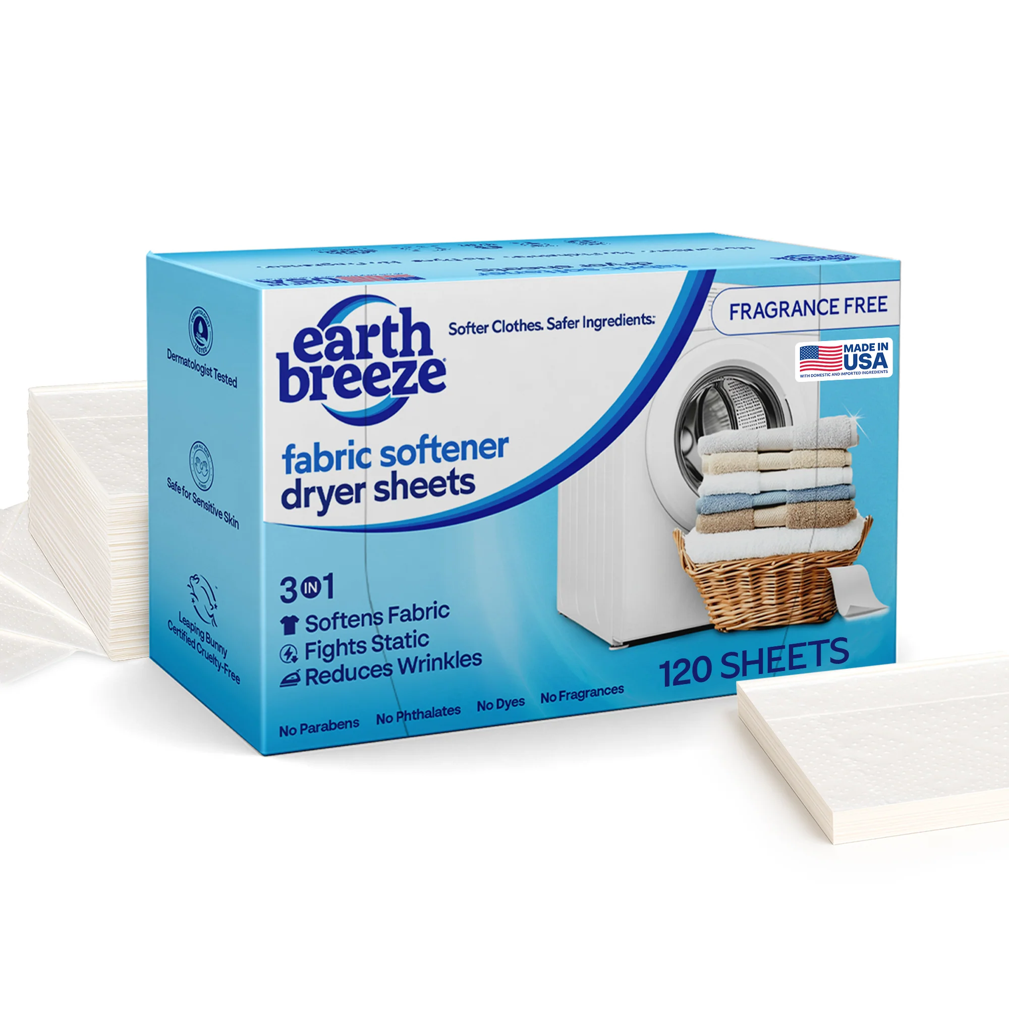 Alternative view of Dryer Sheets