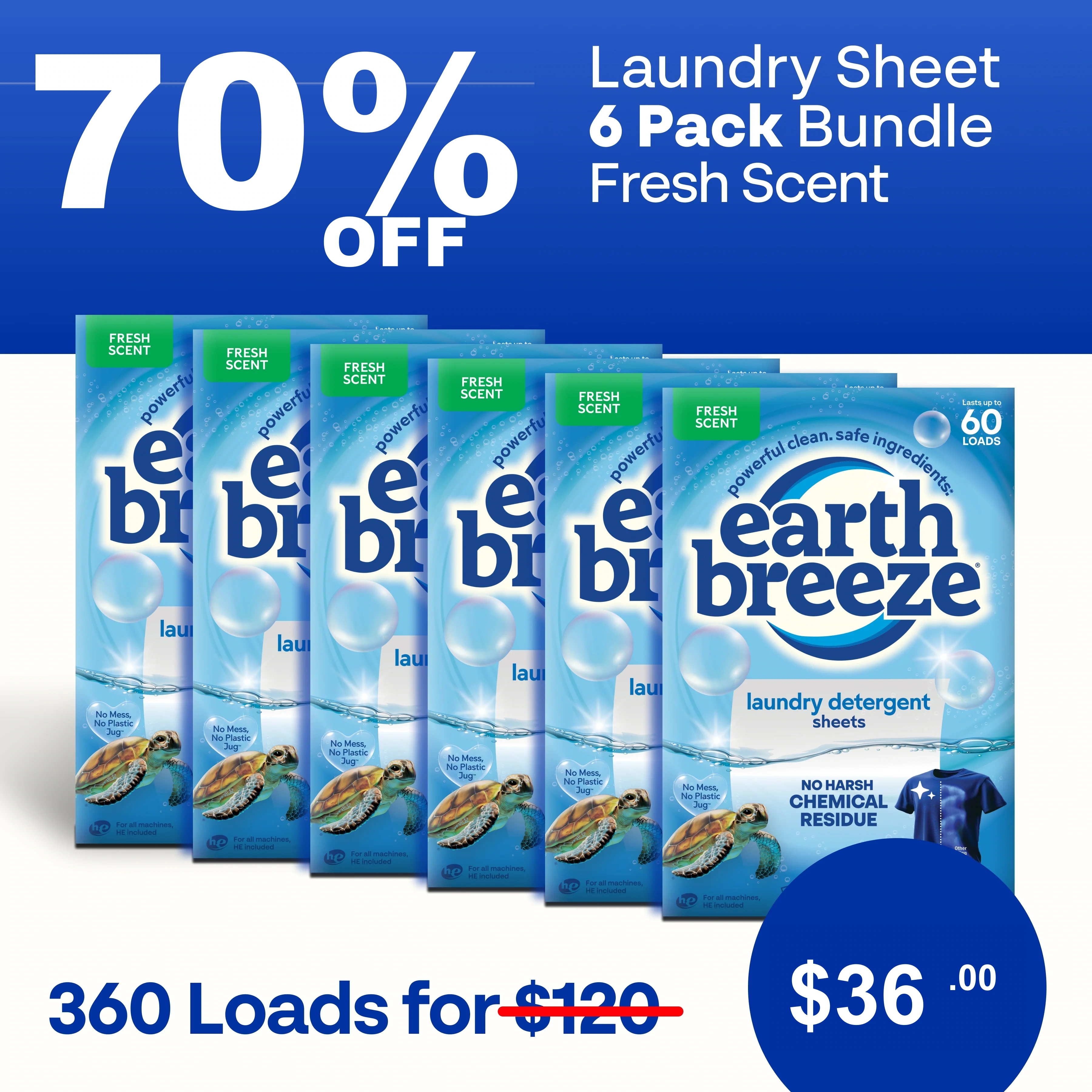 1 Year Supply Laundry Detergent Bundle