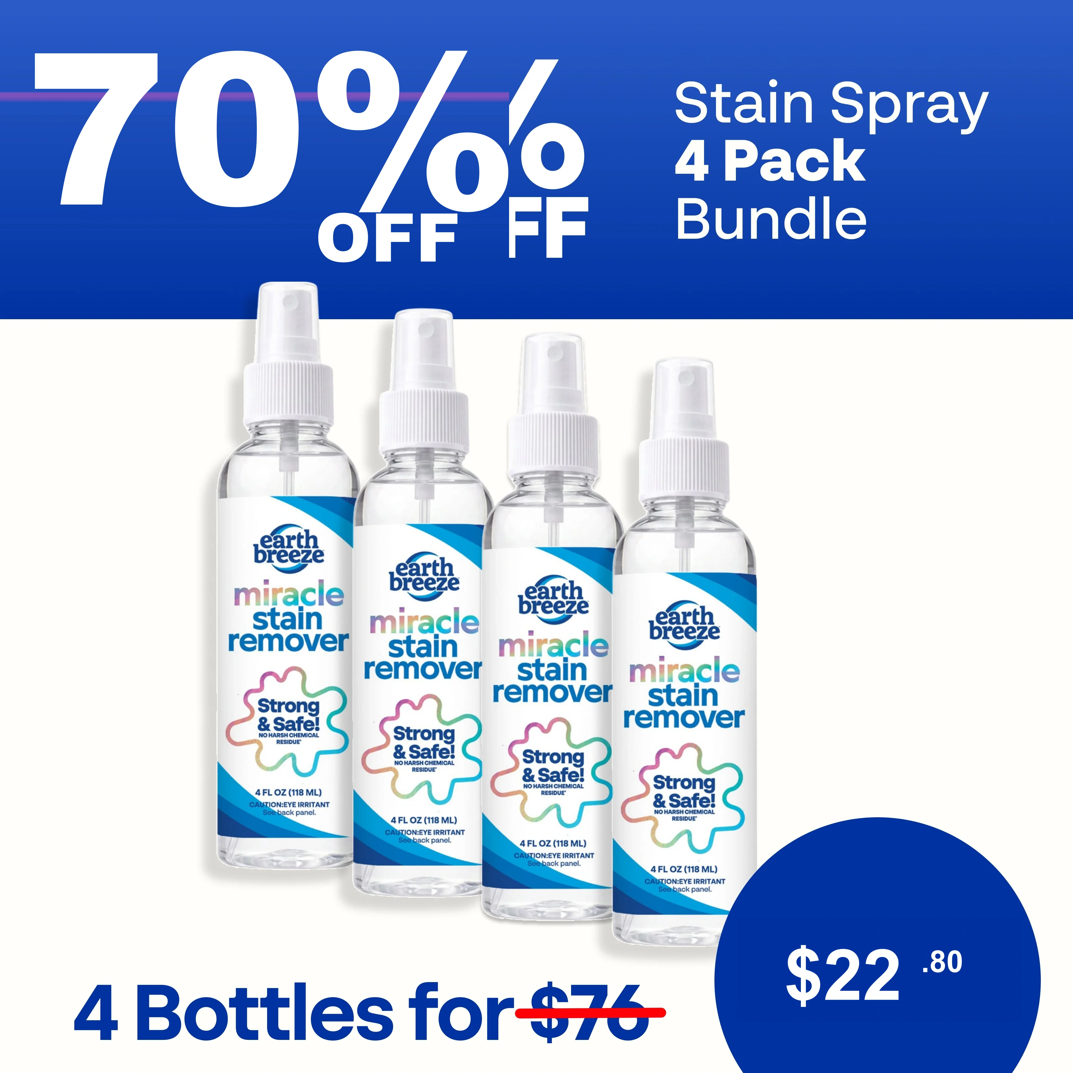 Alternative view of Stain Spray Bundle - 4 Pack