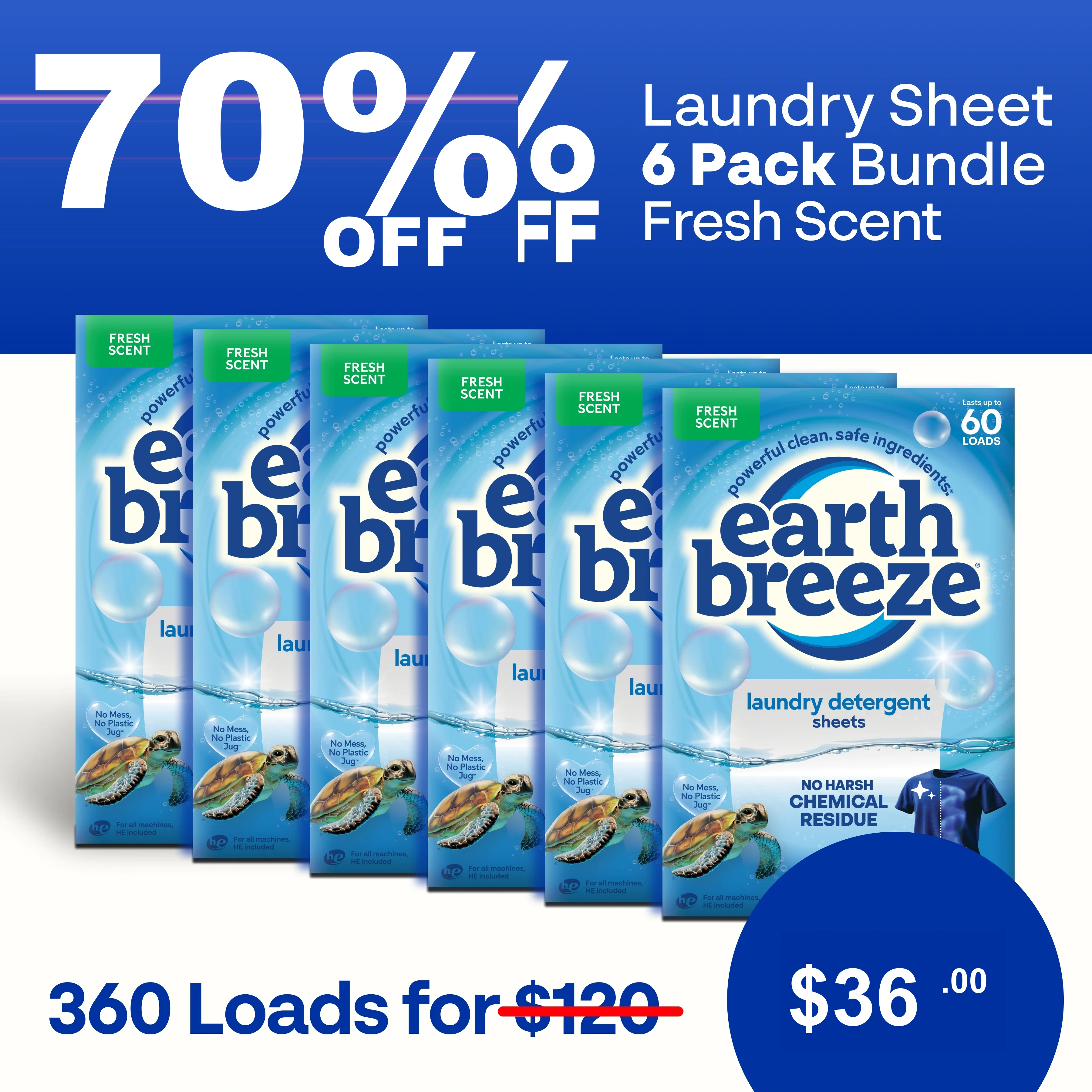 Alternative view of 1 Year Supply Laundry Detergent Bundle